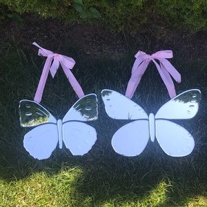 Pair of beautiful Butterfly mirrors.